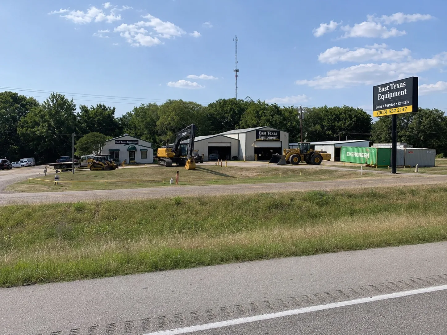 East Texas Equipment lot